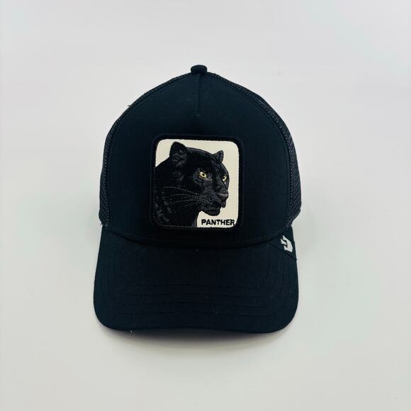 Goorin Bros Black Panther Hat Cap Snapback The Farm Meshback Mens Adjustable - Picture 1 of 5